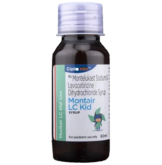 montair lc kid syrup 60 ml